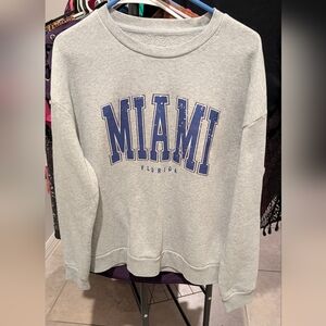 Gray Miami Sweatshirt